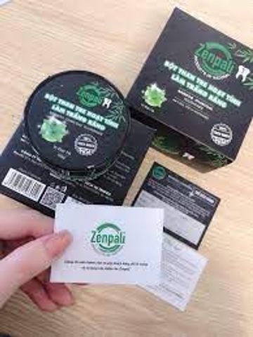 Zenpali T – Bột Than Hoạt Tính Làm Trắng Răng