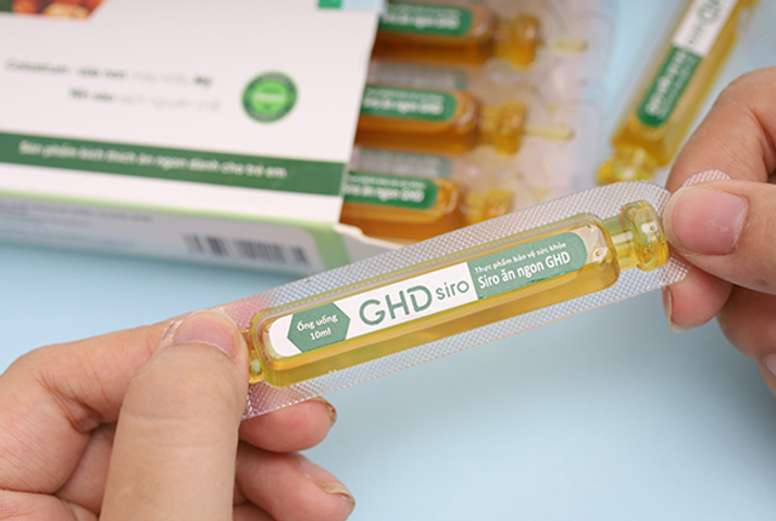 Siro Ăn Ngon GHD - Hỗ Trợ Tăng Cường Tiêu Hóa