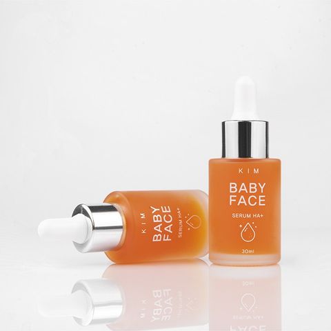 Serum dưỡng trắng da Kim Baby Face HA chiết xuất cà rốt 30ml