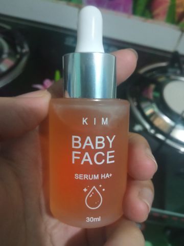 Serum dưỡng trắng da Kim Baby Face HA chiết xuất cà rốt 30ml