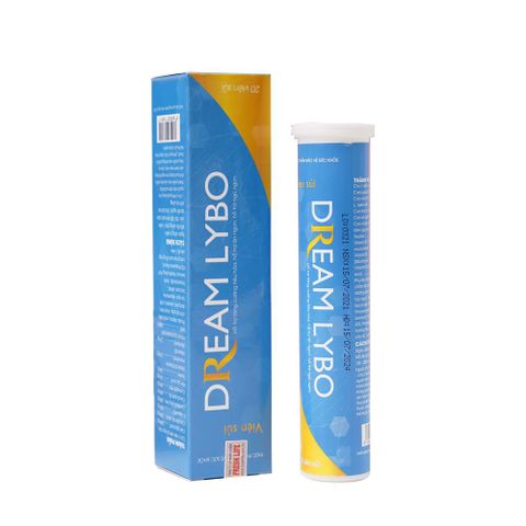 Viên Sủi Dream Lybo (Tuýp 20 viên) - Hỗ trợ tăng cường sức đề kháng