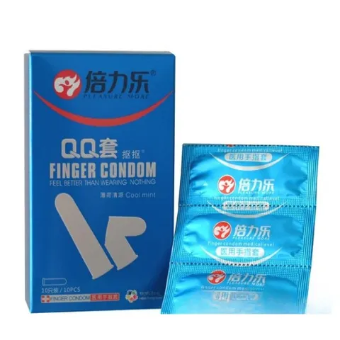 Bao cao su ngón tay Finger Condoms Hộp 10 chiếc