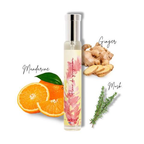 Nước hoa nữ Adopt Fleur De Gingembre 30ml - Hương thơm tươi mát, lưu hương lâu, hoàn hảo cho mọi dịp sử dụng