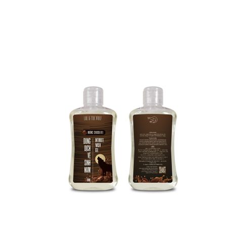 Dung Dịch Vệ Sinh Nam Giới Loli The Wolf Hương Chocolate Chai 80ml