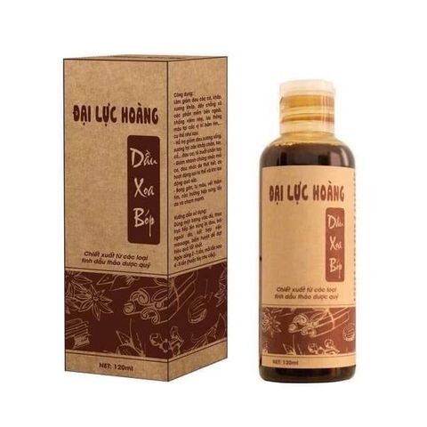 Dầu xoa bóp Đại Lực Hoàng Chính Hãng - Chai 120ml