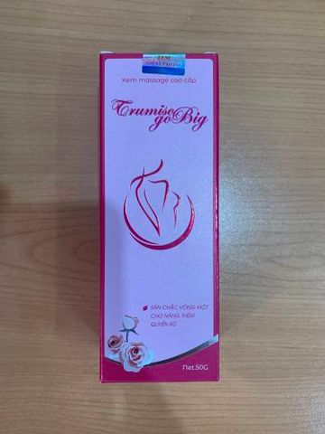 Trumiso Go Big - Kem Massage Giúp Săn Chắc Vòng Một