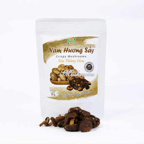Nấm Hương Sấy Thăng Hoa 38gr Giòn Thơm Ngon Tròn Vị