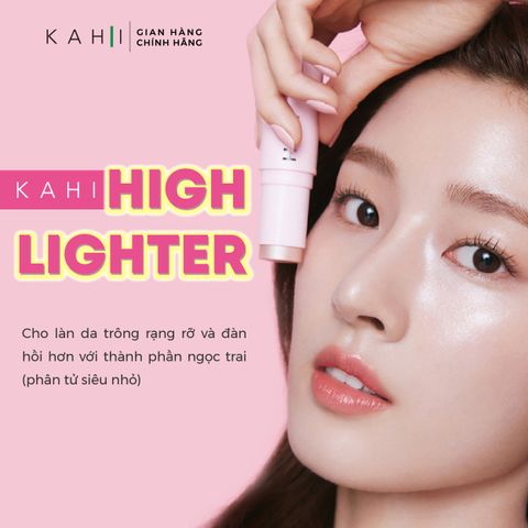 Combo 2 Sáp Dưỡng Ẩm, Bắt Sáng Chiết Xuất Ngọc Trai Kahi High Lighter
