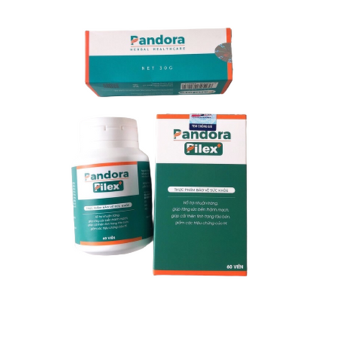 Viên uống hỗ trợ tiêu trĩ, nhuận tràng Pandora