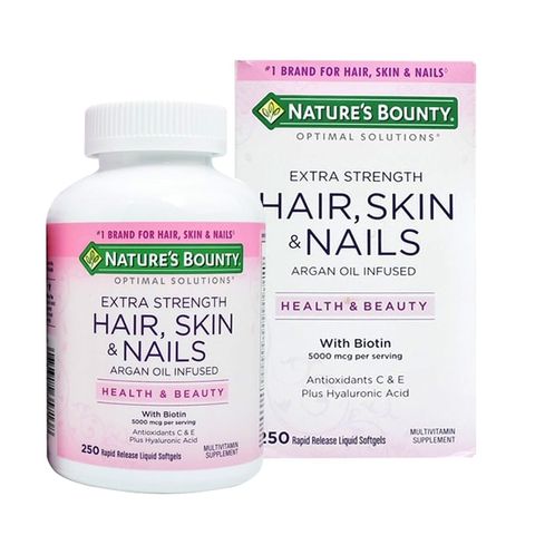 Nature’s Bounty Hair, Skin & Nails 250 viên uống giúp đẹp da, móng, tóc