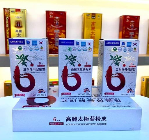 Bột Thiên Sâm Chính Phủ Premium 300g - Nhân Sâm Hàn Quốc Cao Cấp Tăng Cường Sức Khỏe và Dinh Dưỡng