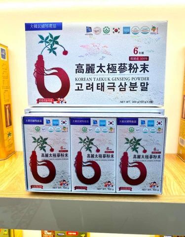 Bột Thiên Sâm Chính Phủ Premium 300g - Nhân Sâm Hàn Quốc Cao Cấp Tăng Cường Sức Khỏe và Dinh Dưỡng