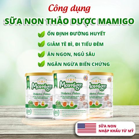 Combo 2 lon Sữa non Mamigo 800g tặng 1 lon Sữa non Mamigo 400g