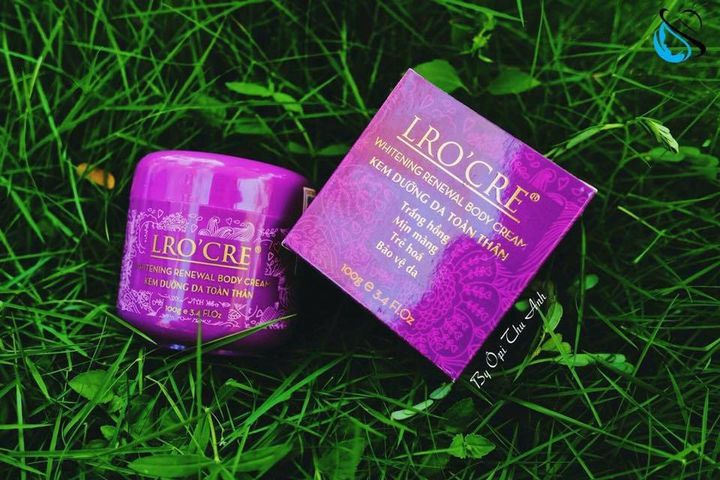 Kem dưỡng trắng da toàn thân Lro’cre ( 100g)