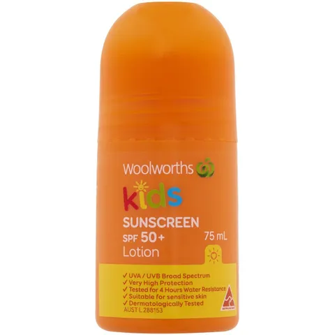 Kem chống nắng cho bé Woolworths 75ml on croll