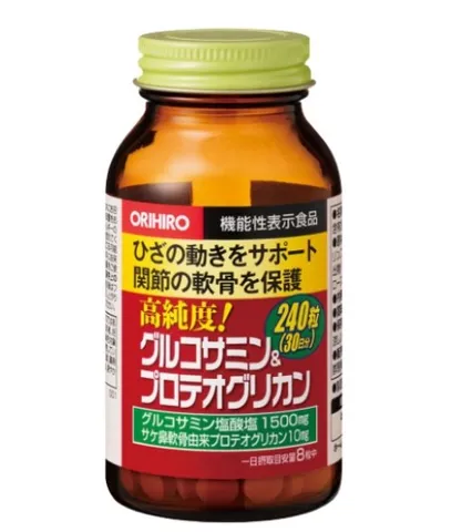 Viên Uống Hỗ Trợ Bổ Khớp Glucosamine Orihiro Nhật Bản 240 Viên