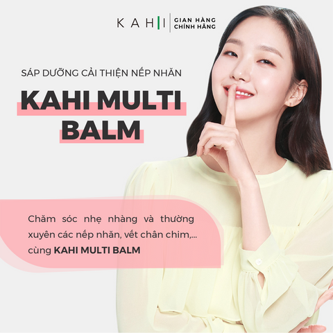 Sáp dưỡng ẩm Kahi Wrinkle Bounce Multi Balm