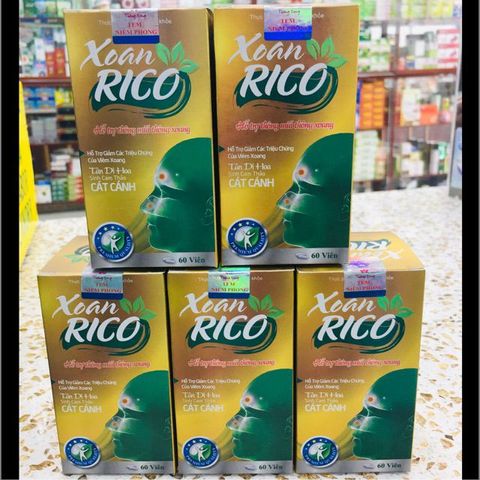 Viên Uống Xoan Rico Chính Hãng - Hộp 60 Viên