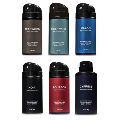 Xịt Thơm Toàn Thân Nam Bath And Body Works Ocean 104g - Hương Thơm Nam Tính Mát Mẻ, Khử Mùi Hiệu Quả, Dưỡng Ẩm Da