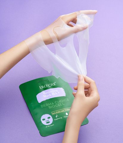 Mặt Nạ Sinh Học Lro’Cre (Mask Restoring Mask HA ) Giúp Cấp Ẩm Cho Da