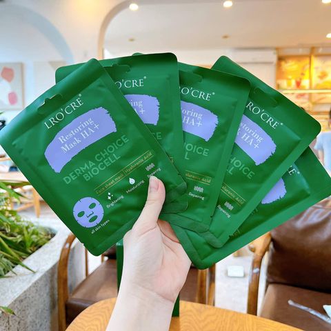 Mặt Nạ Sinh Học Lro’Cre (Mask Restoring Mask HA ) Giúp Cấp Ẩm Cho Da
