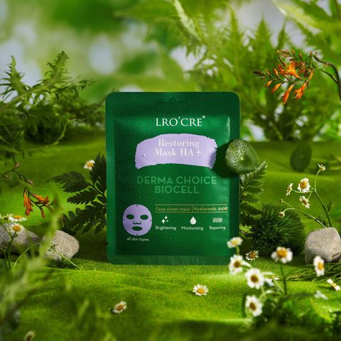 Mặt Nạ Sinh Học Lro’Cre (Mask Restoring Mask HA ) Giúp Cấp Ẩm Cho Da