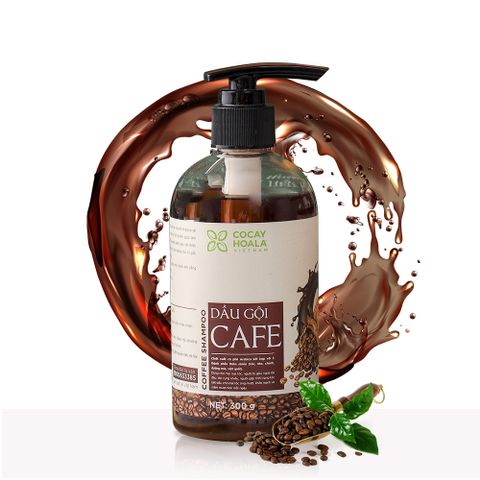 Dầu Gội Cà Phê Sạch Gàu Giảm Ngứa Phục Hồi Tóc Hư Tổn Cocayhoala 300g 61272