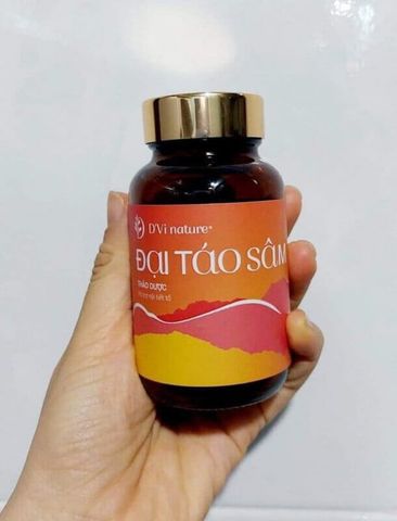 Đại Táo Sâm D'Vi Nature - Hỗ Trợ Cân Bằng Nội Tiết Tố, An Thần Ngủ Ngon, 100% Thiên Nhiên, Giải Độc 40gr