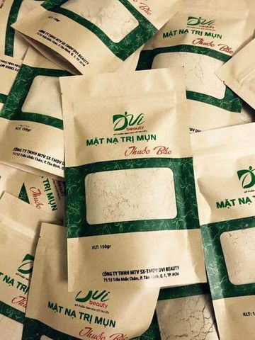Mặt nạ mụn D'Vi nautre hỗ trợ giảm mụn