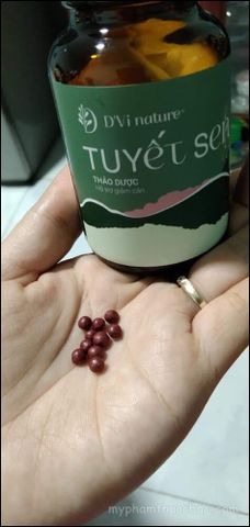 Viên Uống Giảm Cân Tuyết Sen D’Vi Nature - Hỗ Trợ Giảm Mỡ Gan, Săn Chắc Cơ Thể Và Làm Mịn Da 40 Ngày