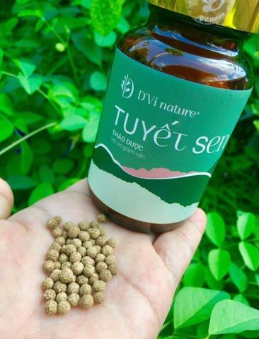 Viên Uống Giảm Cân Tuyết Sen D’Vi Nature - Hỗ Trợ Giảm Mỡ Gan, Săn Chắc Cơ Thể Và Làm Mịn Da 40 Ngày