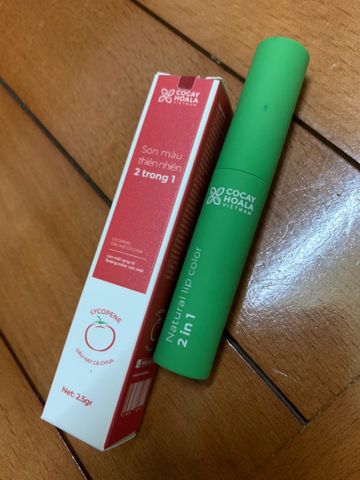 Son dưỡng hữu cơ hồng môi mềm mịn mọng nước Cỏ Cây Hoa Lá - 1.5g