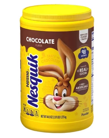Bột Cacao Nestle Nesquik Chocolate 1.275kg của Mỹ
