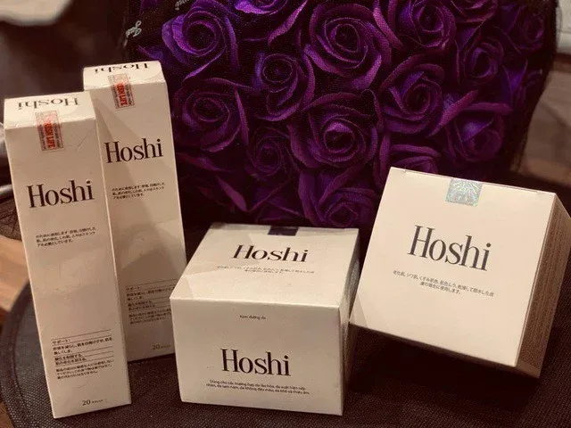 Mỹ phẩm Hoshi Nhật Bản giúp giảm nếp nhăn, chăm sóc và dưỡng trắng da