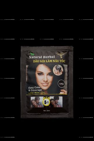 Dầu gội phủ bạc gội là nâu tóc cấp tốc Herbal - Contra Cosmetics