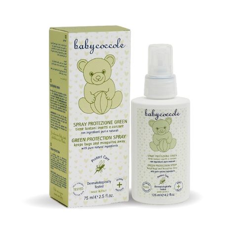 Xịt xua muỗi Babycoccole 125ml cho trẻ 0M+