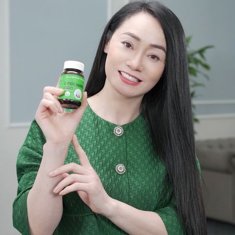 Viên Hà thủ ô Ô Mộc Khang Cỏ Cây Hoa Lá giúp kích thích mọc tóc 200g