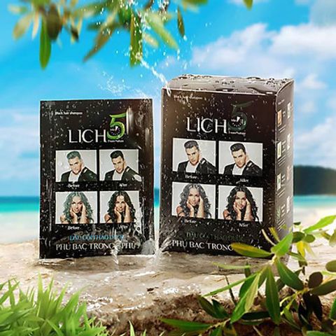 Dầu Gội Lich5 Đen Tóc Cocayhoala