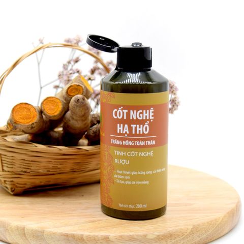Cốt Nghệ Hạ Thổ Dưỡng Trắng Da Body Sau Sinh Wonmom 200ml