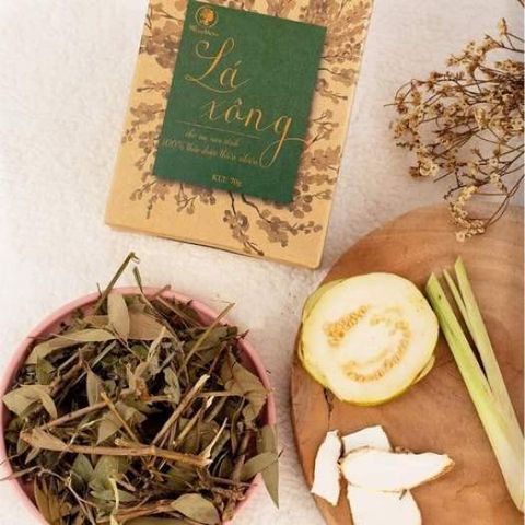 Combo 2 Hộp Lá Xông Wonmom ( 70g) Đào thải Độc tố cho Sản Phụ