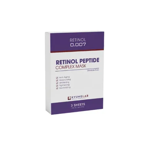 Mặt nạ Retinol Peptide Complex Kyung Lab 1 hộp 3 miếng