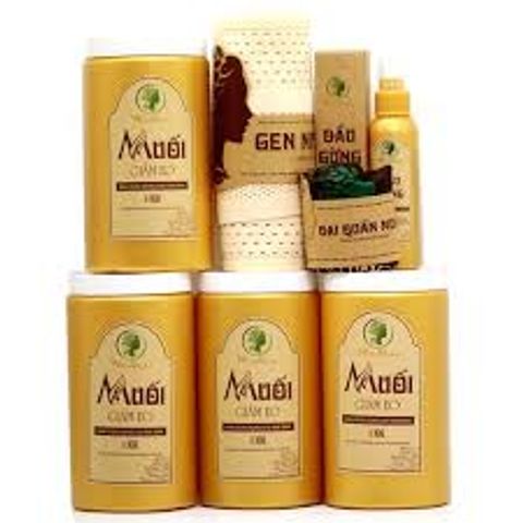 Combo muối quấn bụng + đai quấn muối Wonmom