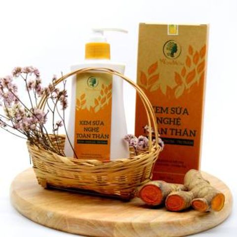 Kem Sữa Nghệ Wonmom Hỗ Trợ Dưỡng Trắng Da Toàn Thân 180g
