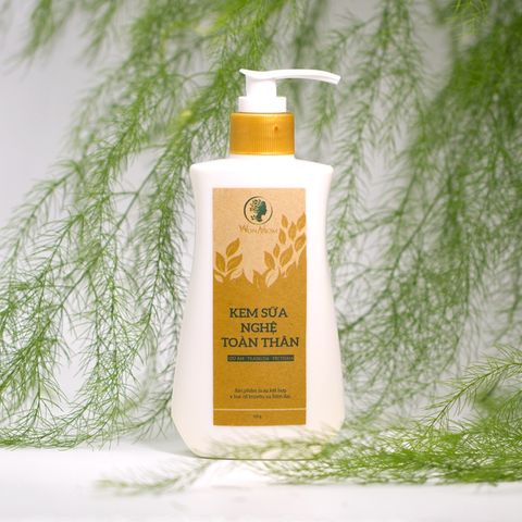 Kem Sữa Nghệ Wonmom Hỗ Trợ Dưỡng Trắng Da Toàn Thân 180g
