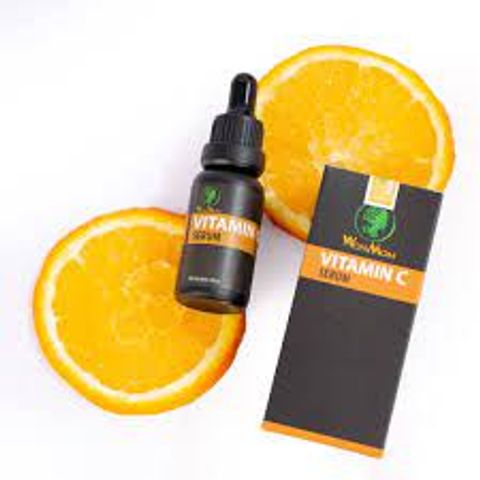 Serum Vitamin C Giúp Trắng Hồng, Tái Tạo Da Mặt Wonmom 20ml