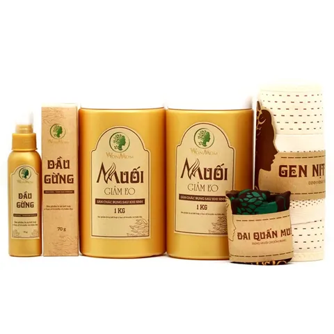 Muối Quấn Bụng, Săn Chắc Vòng Bụng Sau Sinh Wonmom 1Kg
