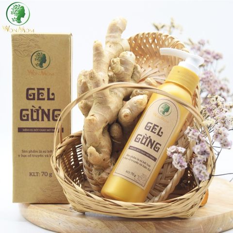 Gel Gừng Massage giúp Tan Mỡ Bụng Sau Sinh Wonmom 70g