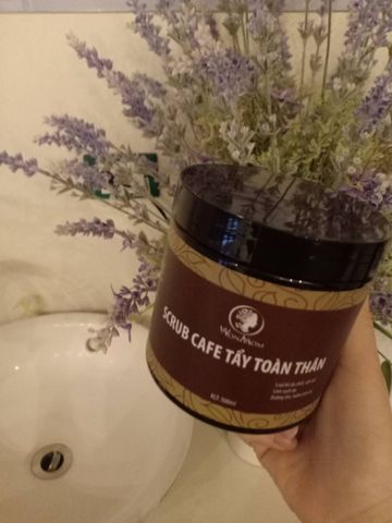 Scrub Cafe Tẩy Tế Bào Chết Toàn Thân,Wonmom 500g