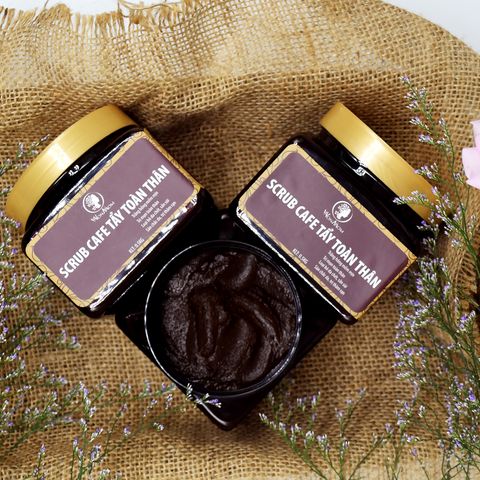 Scrub Cafe Tẩy Tế Bào Chết Toàn Thân,Wonmom 500g