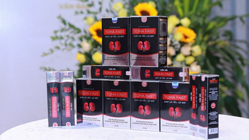 Viên Sủi Và Viên Uống Toha Fast Hỗ Trợ Lợi Tiểu